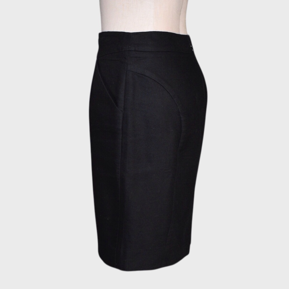 J Crew Factory Cotton Pencil Skirt - Picture 4 of 5